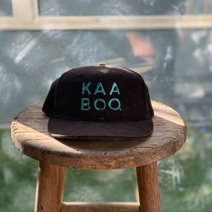 KAABOO Black Snap Back Hat